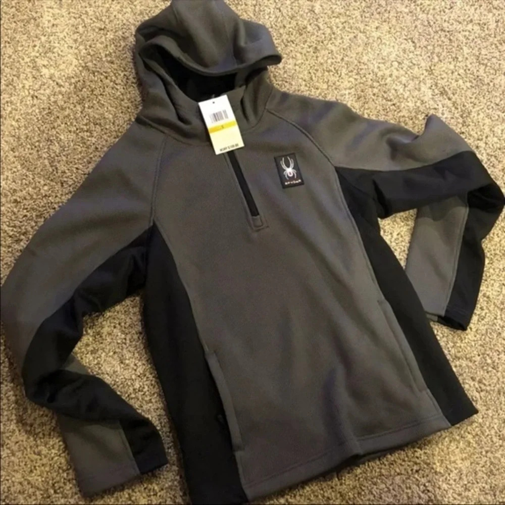 Spyder men’s small hoodie/ gray
